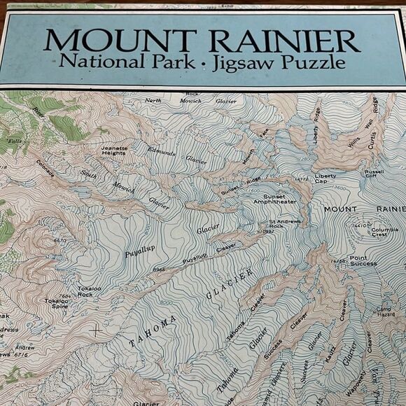 Coburg Design Mount Rainier National Park Puzzle 500 pieces - Picture 2 of 5